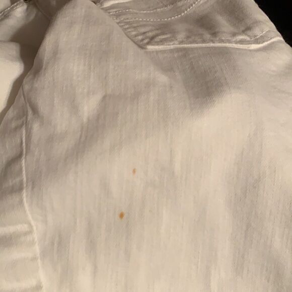 DKNY JEANS LUDLOW KNEE LENGTH BERMUDA SHORT WHITE - Picture 7 of 7